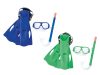 Freestyle Snorkel búvárkészlet maszk + cső + uszonyok Bestway 25019 kék