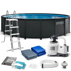   Kerti medence kerettel 732 x 132 cm 11 az 1-ben INTEX 26340ND