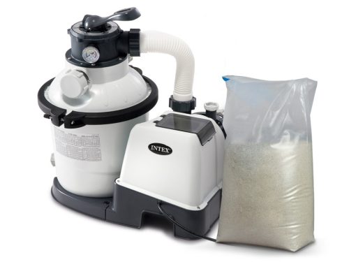 Keretes kerti medence 549 x 274 x 132 cm 18 az 1-ben INTEX 26356