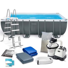   Keretes kerti medence 549 x 274 x 132 cm 12 az 1-ben INTEX 26356