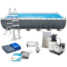   Keretes kerti medence 732 x 366 x 132 cm 10 az 1-ben INTEX 26364