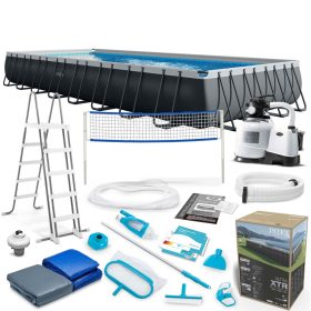   Keretes kerti medence 975 x 488 x 132 cm 15 az 1-ben INTEX 26378