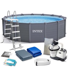 Panel kerti medence 478 x 124 cm 12 az 1-ben INTEX 26384