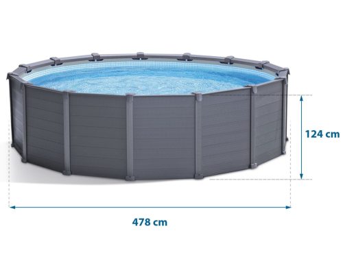 Panel kerti medence 478 x 124 cm 12 az 1-ben INTEX 26384