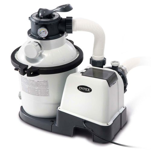 Intex Krystal Clear homokszűrős medence szivattyú + szűrőgolyók, 5700 l/h - INTEX 26644