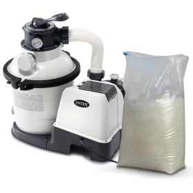 Homokszűrő szivattyú 5700 l/h INTEX 26644 + 25 kg homok