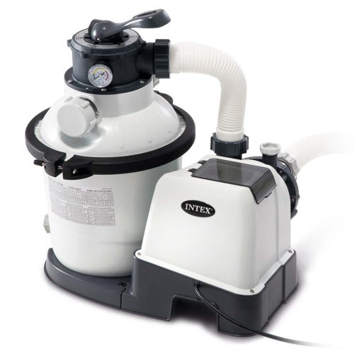 Homokszűrő szivattyú 7900 l/h INTEX 26646 + homok 25 kg