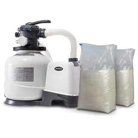 Homokszűrő szivattyú 10500 l/h INTEX 26648 + 50 kg homok