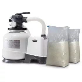 Homokszűrő szivattyú 10500 l/h INTEX 26648 + 50 kg homok