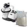 Homokszűrő szivattyú 12000 l/h INTEX 26652 + 50 kg homok