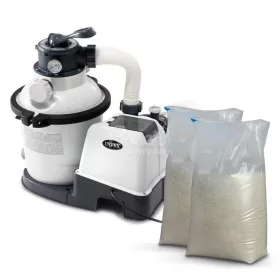 Homokszűrő szivattyú 12000 l/h INTEX 26652 + 50 kg homok