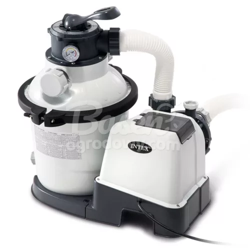 Homokszűrő szivattyú 12000 l/h INTEX 26652 + 50 kg homok