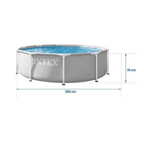Kerti medence kerettel 305 x 76 cm 3 az 1-ben INTEX 26702ND