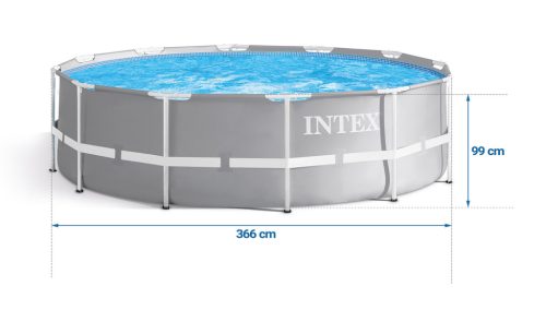 Prizma keretes kerti medence 366 x 99 cm 4 az 1-ben INTEX 26716