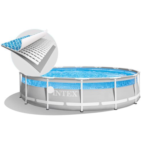 Keretes kerti medence 427 x 107 cm 12 az 1-ben INTEX 26722