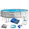 Keretes kerti medence 457 x 107 cm 12 az 1-ben INTEX 26724