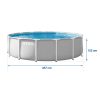 Kerti medence kerettel 457 x 107 cm 12 az 1-ben INTEX 26724ND