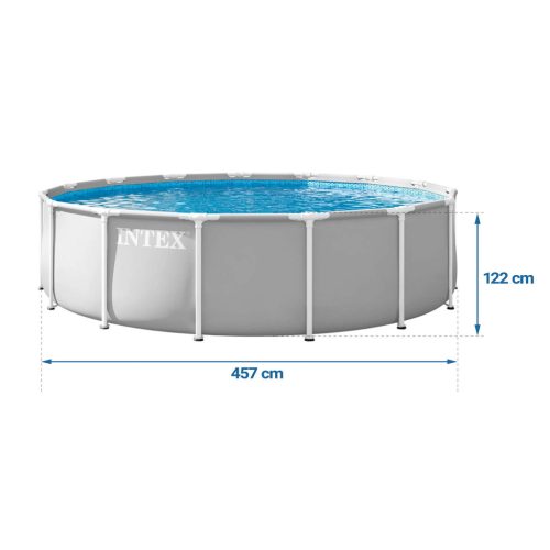 Kerti medence kerettel 457 x 107 cm 12 az 1-ben INTEX 26724ND