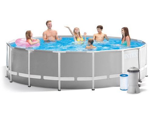 Keretes kerti medence 457 x 122 cm 17 az 1-ben INTEX 26726