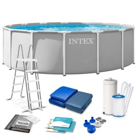 Kerti medence kerettel 457 x 122 cm 6 az 1-ben INTEX 26726ND