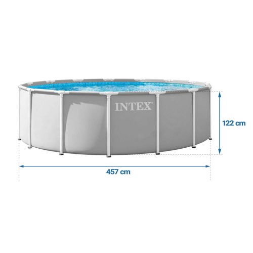 Kerti medence kerettel 457 x 122 cm 6 az 1-ben INTEX 26726ND