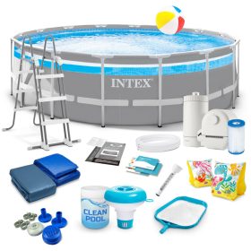 Keretes kerti medence 488 x 122 cm 18 az 1-ben INTEX 26730