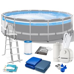 Keretes kerti medence 488 x 122 cm 11 az 1-ben INTEX 26730