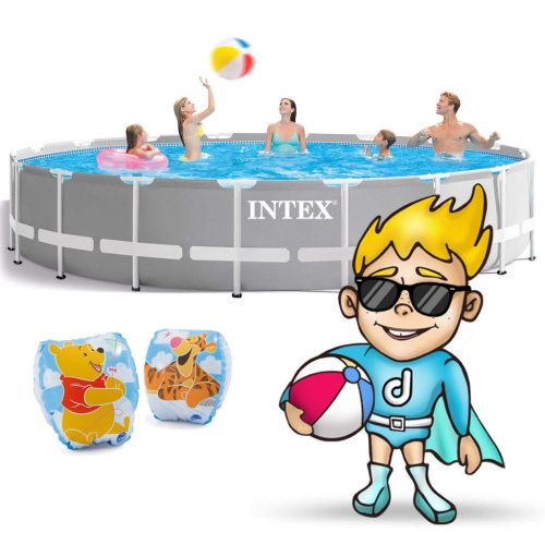 Keretes kerti medence 549 x 122 cm 21 az 1-ben INTEX 26732