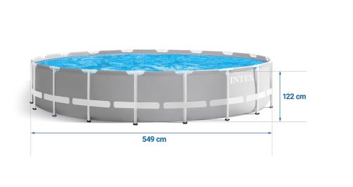 Keretes kerti medence 549 x 122 cm 6 az 1-ben INTEX 26732