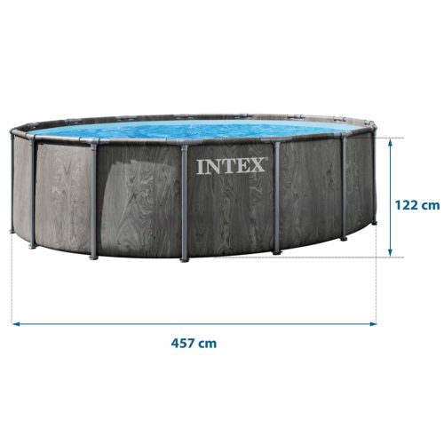 Kerti medence kerettel 457 x 122 cm 12 az 1-ben INTEX 26742ND
