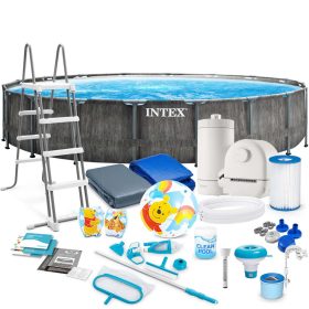 Keretes kerti medence 549 x 122 cm 21 az 1-ben INTEX 26744