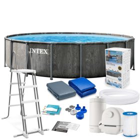   Kerti medence kerettel 549 x 122 cm 12 az 1-ben INTEX 26744ND