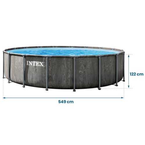 Kerti medence kerettel 549 x 122 cm 12 az 1-ben INTEX 26744ND