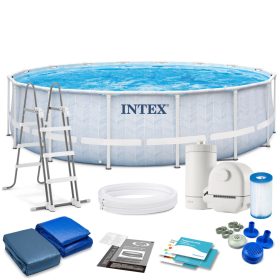 Keretes kerti medence 488 x 122 cm 12 az 1-ben Intex 26746