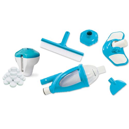 Keretes kerti medence 610 x 132 cm 21 az 1-ben INTEX 26756 + robogó INGYEN