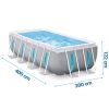 Kerti medence kerettel 400 x 200 x 122 cm 12 az 1-ben INTEX 26770