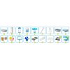 Keretes kerti medence 400 x 200 x 122 cm 18 az 1-ben INTEX 26790