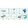 Keretes kerti medence 400 x 200 x 122 cm 10 az 1-ben INTEX 26790