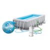 Keretes kerti medence 400 x 200 x 122 cm 10 az 1-ben INTEX 26790