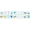 Prizma keret keret Kerti medence 488 x 244 x 107 cm 18 az 1-ben INTEX 26792