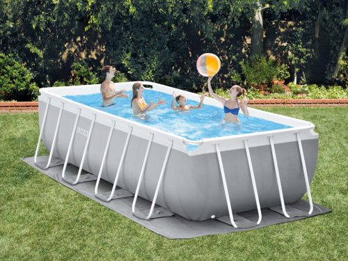 Prizma keret keret Kerti medence 488 x 244 x 107 cm 6 az 1-ben INTEX 26792