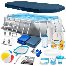   Téglalap alakú medence 503x274x122cm 18 az 1-ben INTEX 26796