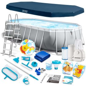   Téglalap alakú medence 503x274x122cm 21 az 1-ben Intex 26796