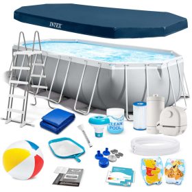 Téglalap alakú medence 610x305x122cm 18in1 Intex 26798