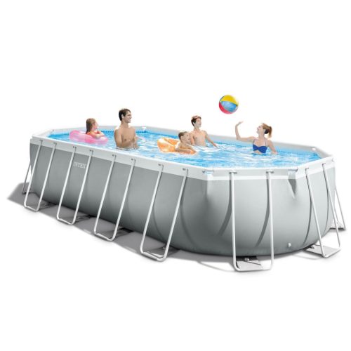 Téglalap alakú medence 610x305x122cm 18in1 Intex 26798
