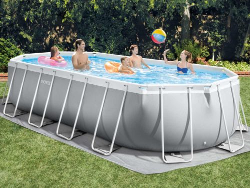 Keretes kerti medence 610x305cm 6in1 INTEX 26798