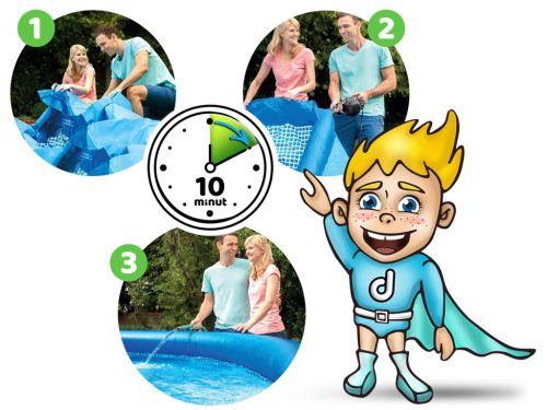 Bővítő kerti medence 305 x 76 cm 3 az 1-ben INTEX 28122