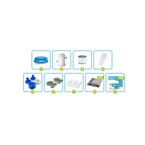 Bővítő kerti medence 305 x 76 cm 3 az 1-ben INTEX 28122