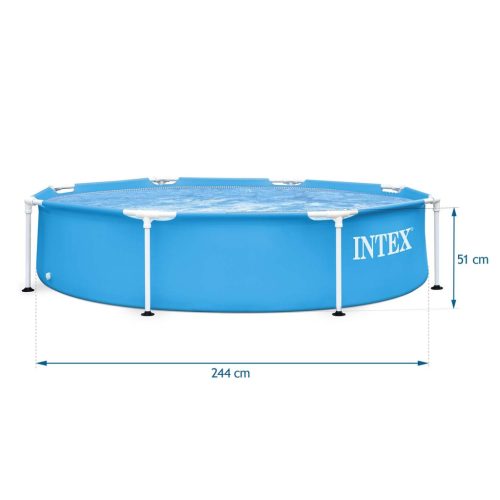 Keretes kerti medence 244 x 51 cm 5 az 1-ben INTEX 28205
