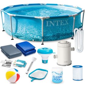 Keretes medence 305x76 cm 16in1 INTEX 28208